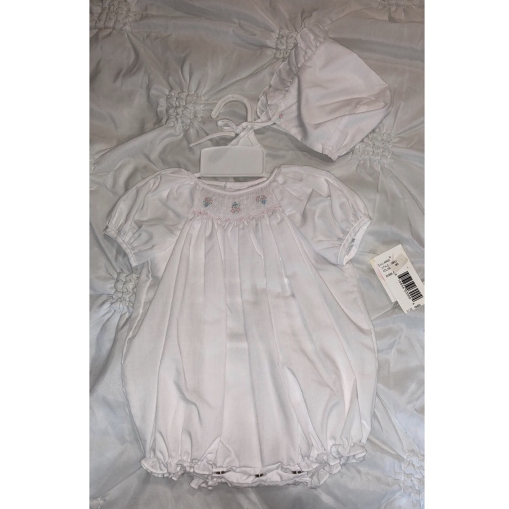 Petit Ami Bubble Romper with hat
